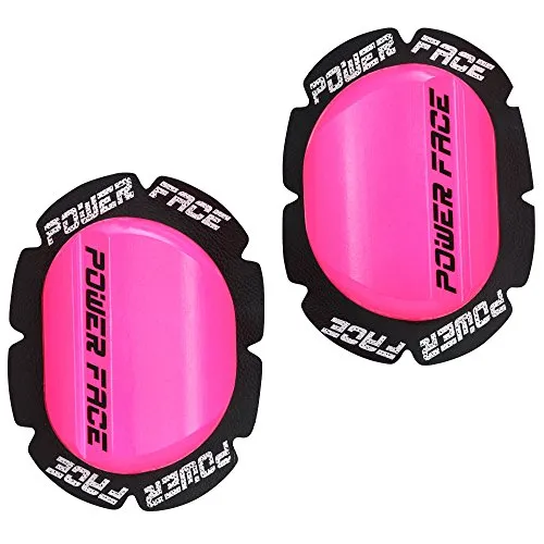 Knieschleifer Neonpink, Klassische Form von Power Face