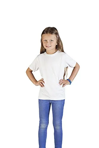 UV-Performance T-Shirt Kinder, Weiß, 152