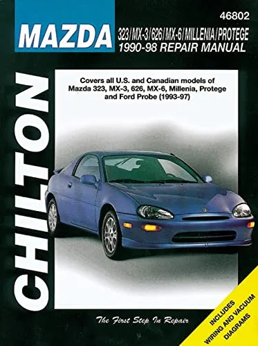 Mazda 323/MX-3/626/MX-6/Millenia/Protege (90 - 98) (Chilton) (Chilton's Total Car Care Repair Manual)