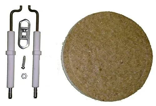 Zündelektroden Set Buderus BRE1.0 (Set mit 2 Stk. inkl. Befestigung und Dichtring) (87185760130S)