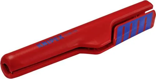 Knipex 16 80 175 SB Kabelentmanteler 8 bis 13mm - Ergonomischer Kabelentmanteler für präzises Arbeiten in tiefen Gerätedosen, ideal für Elektriker und Handwerker.