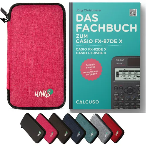 CASIO Taschenrechner Pink von CASIO