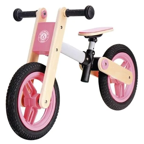 Udeas Laufrad Rosa Lauflernrad verstellbar Kinder ab 3 Jahren