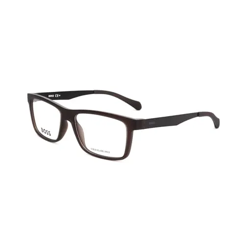 HUGO BOSS BOSS 0870 05A MATT BROWN DARK RUTHENIUM 54/17/145 Herren Brillen