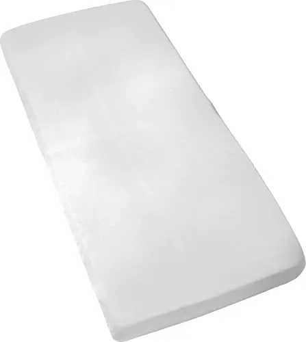 Erwin Müller Kinder-Spannbettlaken Murnau Single-Jersey - Silber Größe 60x120 cm - 70x140 cm - hautfreundlich, atmungsaktiv, bügelfrei, strapazierstark