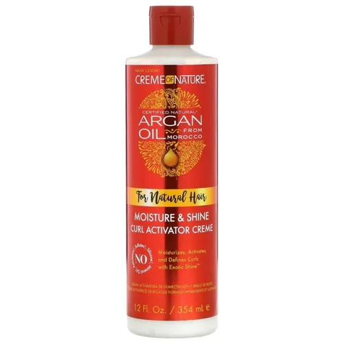 Creme of Nature Arganöl Lockenaktivator mit Arganöl für Locken, 354 ml