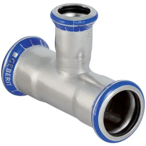 GE Mapress Edelstahl T-Stück reduziert d35-18-35