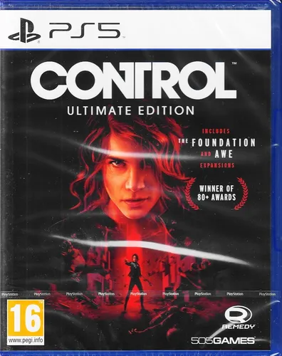 Control Ultimate Edition für PS5 - PS5-Spiel: Die Komplettausgabe mit allen Updates und Story-Add-ons bietet ein fesselndes Action-Erlebnis in einer einzigartigen Atmosphäre.