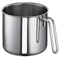Schulte Ufer Milchtopf Induktion Kupferboden Edelstahl SUS Romana – 1,5 L - Sonstige, Induktionsfähiger Milchtopf aus hochwertigem Edelstahl mit isoliertem Griff - ideal für energieeffizientes Kochen auf allen Herdarten.