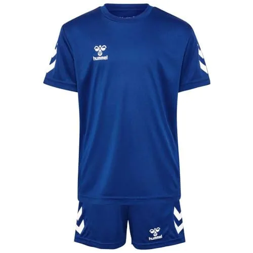 hummel Trikot Set Kids Weiß blau, 6 (116) von hummel