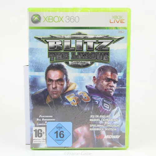 Microsoft Xbox 360 Blitz the League OVP PAL NEU