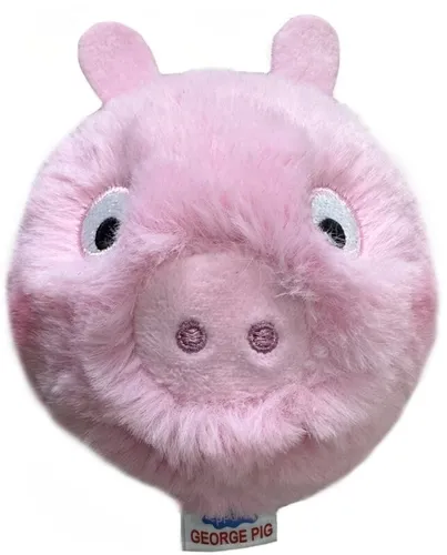 TY Beanie Baby Bouncer - Peppa Pig George - Plüschball NEU & OVP !