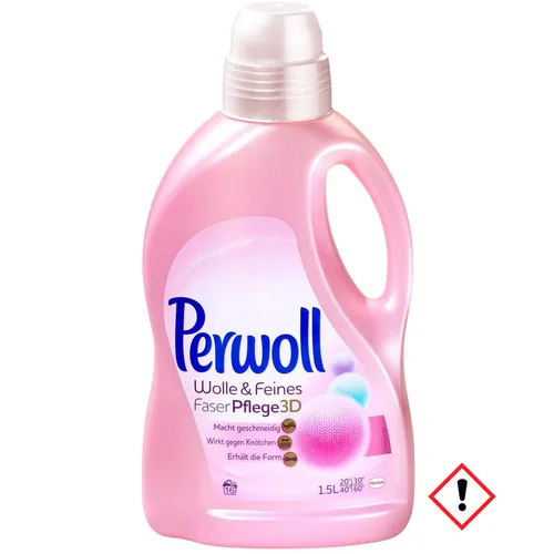 Perwoll Wolle und Feines Faser Pflege Flüssigwaschmittel 1350ml