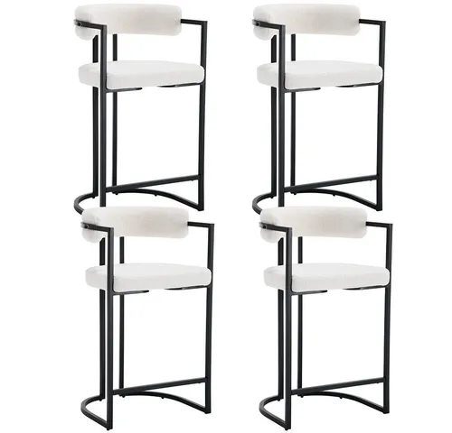 WAHSON OFFICE CHAIRS Barhocker 2er Set in weiß von WAHSON OFFICE CHAIRS