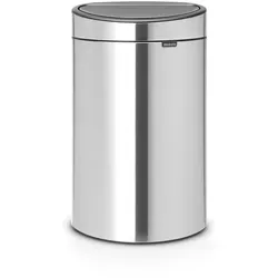 Brabantia Touch Bin 23 l - Praktischer Müllbehälter - Haushaltszubehör mit sanftem Touch-Mechanismus für müheloses Öffnen und Schließen, ideal für eine saubere und moderne Küche.