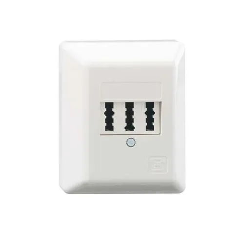 Produktbild Rutenbeck Anschlußdose TAE 3x6NFN Ap rw Fernmeldeanschlussdosen 10210109