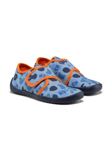 Affenzahn Kid's Hausschuh Baumwolle Movy - Hüttenschuhe in Blau, Gr. 22 - Bequeme Hüttenschuhe aus 100% Baumwolle für Kinder, ideal für den Alltag. Entdecken Sie die farbenfrohen Modelle von Affenzahn im Online-Shop von Bergfreunde.de!
