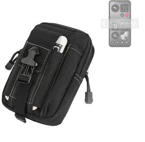 K-S-Trade Handyhülle für Nothing CMF Phone 1, Gürtel Tasche Gürteltasche Holster Schutz Hülle Handy Hülle