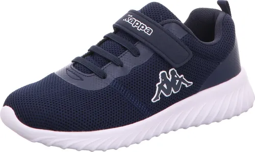 Kappa Kinder Sneaker mit Klettverschluss, navy - Slip-On-Sneaker für Kinder, atmungsaktiv und pflegeleicht, ideal für aktives Spielen und einfaches An- und Ausziehen dank praktischem Klettverschluss.