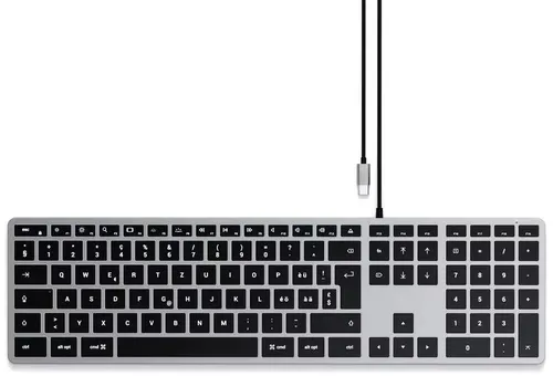 Satechi Slim W3 Ultra-Slim-Tastatur silberfarben