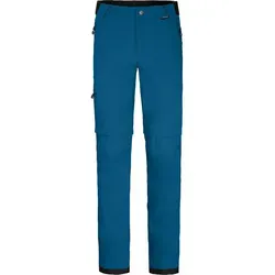 Zip-off-Hose KALLE Zipp-Off Herren Wanderhose, winddicht, strapazierfähig, Normalgrößen blau normal | 52