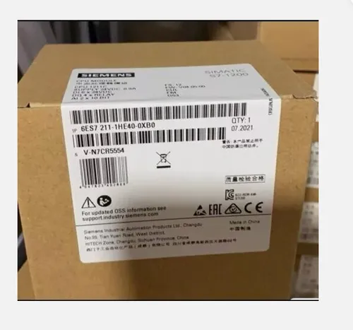 Siemens Simatic S7-1200 6ES7 211-1HE40-0XB0 - SPS-Prozessor für Automatisierung, kompakt und leistungsstark, ideal für industrielle Anwendungen in Deutschland gefertigt.