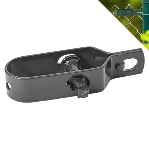 Fepro® Drahtspanner verzinkt, anthrazit kunststoffbeschichtet, 100mm - 1 Stück, ideal für Maschendrahtzaun Spanndraht, Zaunspanner, Drahtzaun Spanner für Garten Spanndraht Wildzaun Forstzaun Weidezaun