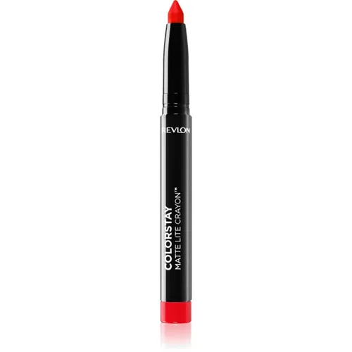 Revlon Cosmetics ColorStay™ Matte Lite Crayon Mattierender Lippenstift im Stift Farbton 009 Ruffled Feathers 1,4 g