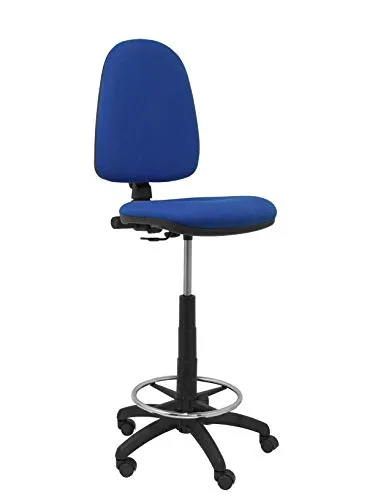 Hocker Ayna Piqueras y Crespo T04CP Blau PVC - Bürostuhl mit einstellbarer Höhe und stylischem Design. Der Hocker Ayna Piqueras y Crespo ist ideal für moderne Büros und sorgt für Komfort während der Arbeit.