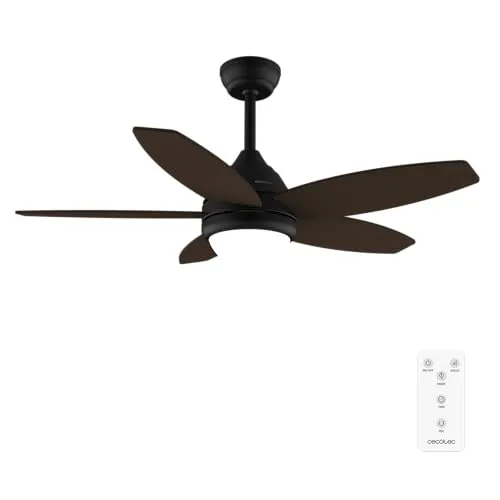 Cecotec Deckenventilator EnergySilence Aero 4200 Black&DarkWood