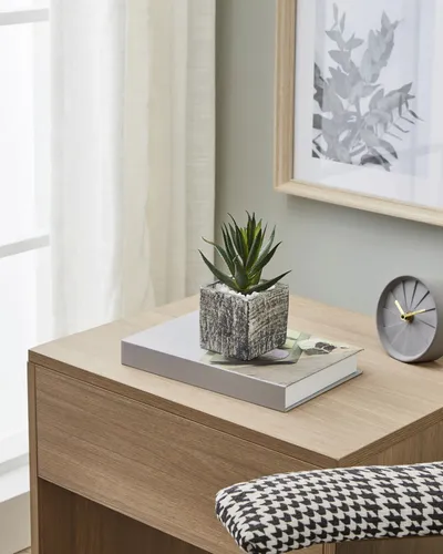 Eglo Kunstpflanze Sukkulente Chitose im Topf grün 9,5 x 13 cm