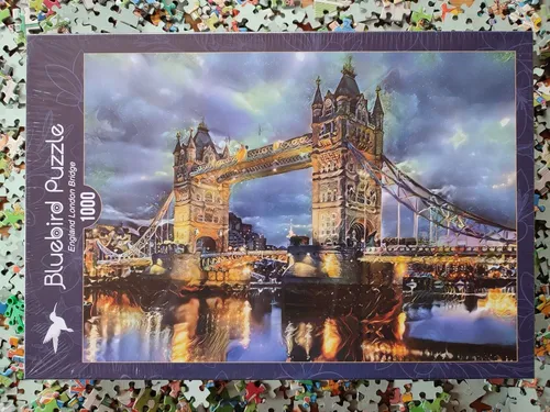 Puzzle - England, London, Bridge, Tower Bridge, 1000 Teile Bluebird (90293)