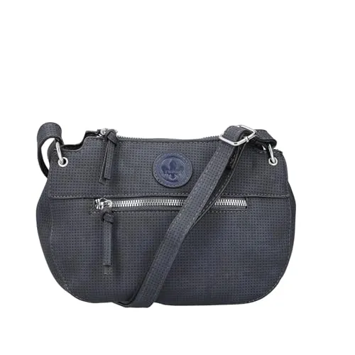 Rieker Damen Umhängetasche H1501-14 blau