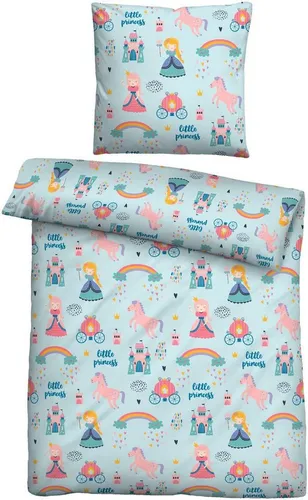 Bettwäsche Feinbiber - 135x200 cm, mit 1 Kissen - Bettwäsche aus 100% Baumwolle, besonders weich und warm für erholsame Nächte. Waschmaschinen- und trocknergeeignet, ideal für kuschelige Winterabende.