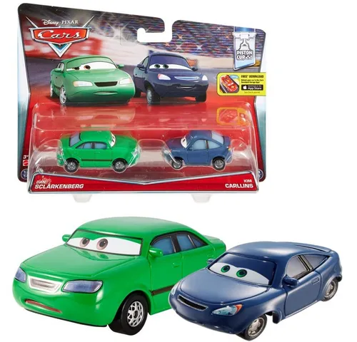 Disney Cars Spielzeug-Rennwagen Auswahl Doppelpack Disney Cars Fahrzeug Modelle Die Cast 1:55