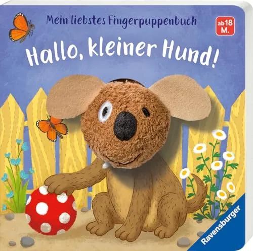 Mein liebstes Fingerpuppenbuch: Hallo, kleiner Hund! von Ravensburger