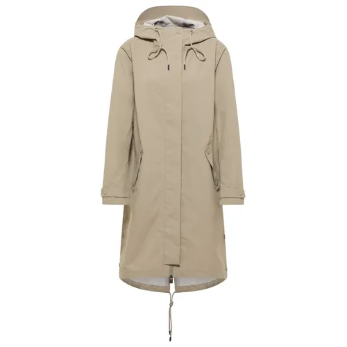 ELBSAND - Women's Yunea Rain Parka - Regenmantel Gr M beige