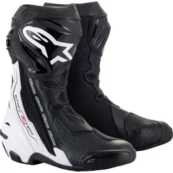 Alpinestars Supertech R Motorradstiefel Lang – Schwarz von Alpinestars