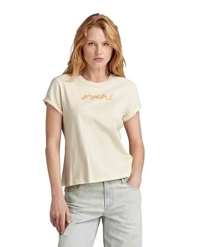 G-Star RAW Damen RAW Dot Top, Beige (Antique White D24497-D626-G286), M