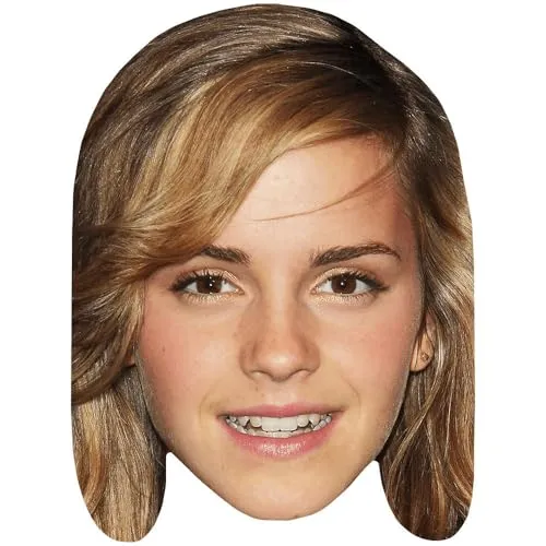 Emma Watson (Young) Maske aus Karton von Celebrity Cutouts