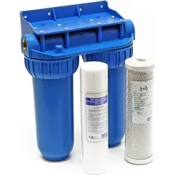 Naturewater NW-BR10B2 2 Stufen Wasserfilter Doppelfilter, 5 μ, 26,16 mm (3/4