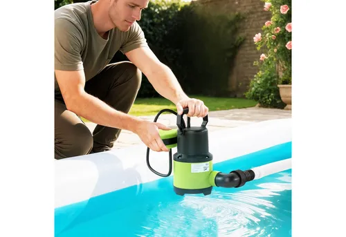 Tauchpumpe mit Schwimmschalter 400W