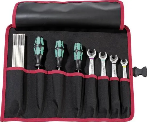 Parat Werkzeugtasche Rolltasche 5990826991 - Leere Nylontasche für Handwerkzeuge mit 8 Fächern, ideal für schnellen Zugriff und Ordnung. Maße: 410 x 330 mm, leicht und praktisch für Handwerker.