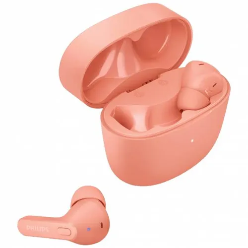 Philips Wireless In-Ear Kopfhörer TAT2206 - Kabellos in Rosa - Kopfhörer mit Bluetooth-Konnektivität, integrierte Mikrofone und stylisches Design in Rosa für ein freies Hörerlebnis.