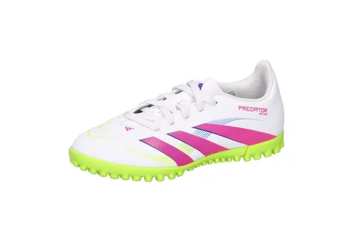 adidas Kinder Fußballschuhe PREDATOR CLUB TF J - Optimaler Grip und Komfort - Fußballschuhe für Kinder mit genoppter Gummiaußensohle für präzise Moves auf Kunstrasen und Asche. Hergestellt mit 20 % recycelten Materialien für Nachhaltigkeit.