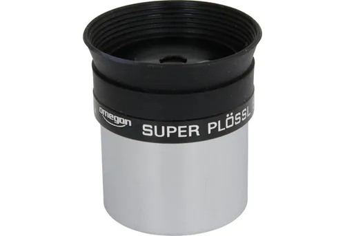Omegon Teleskop Super Plössl Okular 6,3mm 1,25'' - Scharfe Bilder für Hobbyastronomen - Teleskope: Hochwertiges Super Plössl Okular mit 52° Gesichtsfeld für detailreiche Beobachtungen und geschwärzten Linsenkanten für höheren Kontrast.