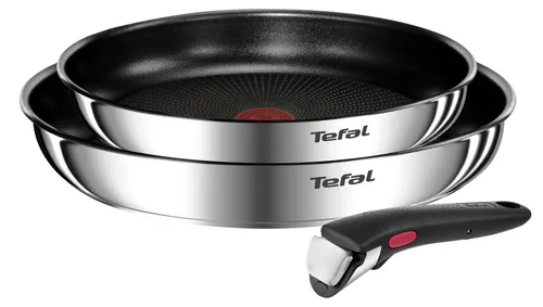 TEFAL INGENIO EMOTION PFANNENSET 3-TEILIG - Pfannen Set 24 & 28 cm, antihaftbeschichtet und ofenfest, ideal für kreative Kochabenteuer in Ihrer Küche.