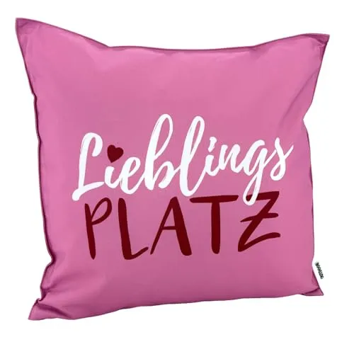 Zierkissen Pink von Heimtexland
