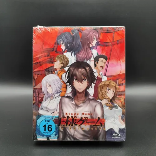 King's Game - Komplett-Set - Vol.1-2 - [Blu-ray] - Spannende Horror-Anime-Serie, freigegeben ab 16 Jahren, ideal für Fans von packenden Thrillern und nervenaufreibenden Geschichten.