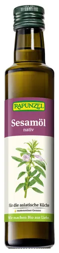  Rapunzel Sesamöl nativ 250ml, BIO Speiseöl Sesam 27,60 EUR/l